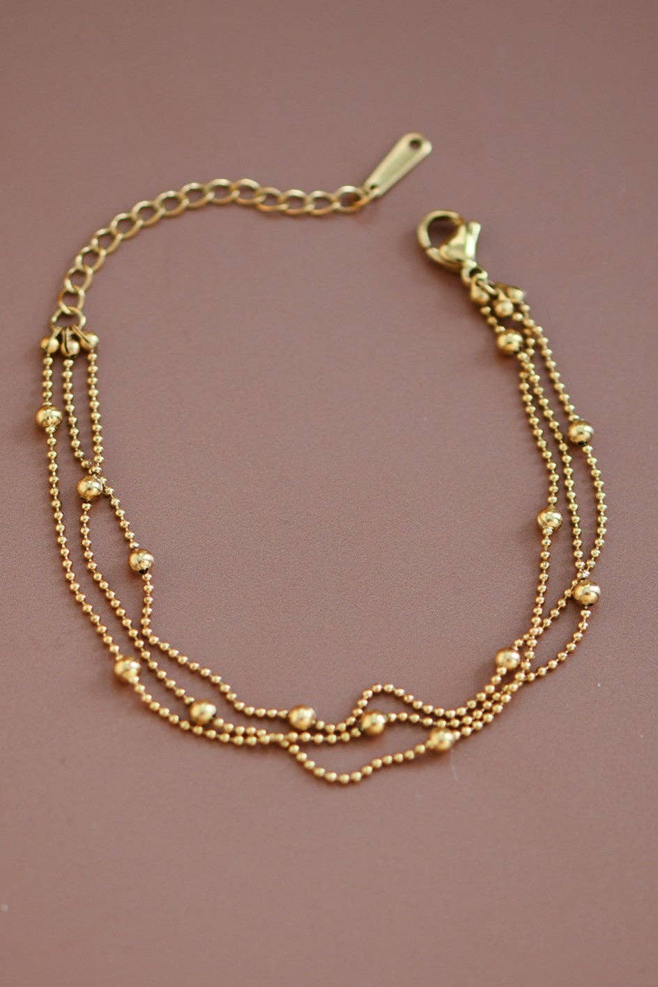 LAYERED GOLD BRACELET