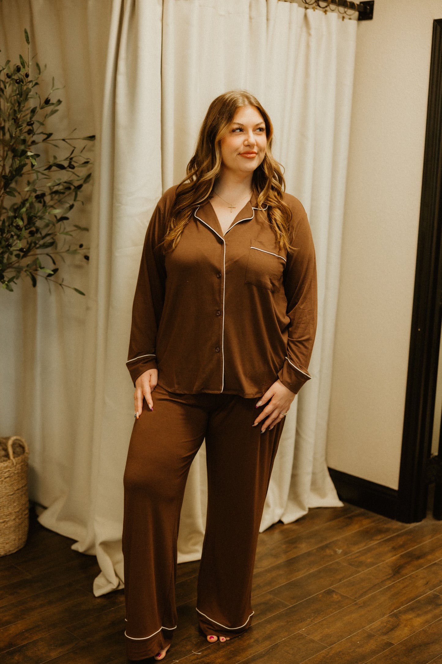 THE BROWN SUGAR PJ SET