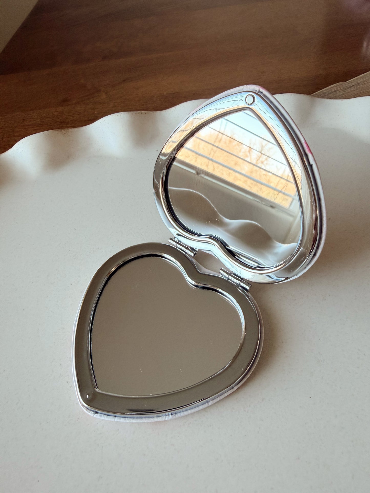 COMPACT MIRROR - CHERRY