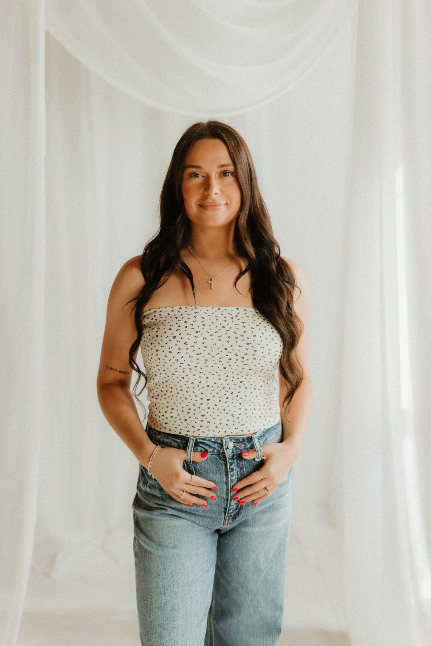THE DAISY TUBE TOP