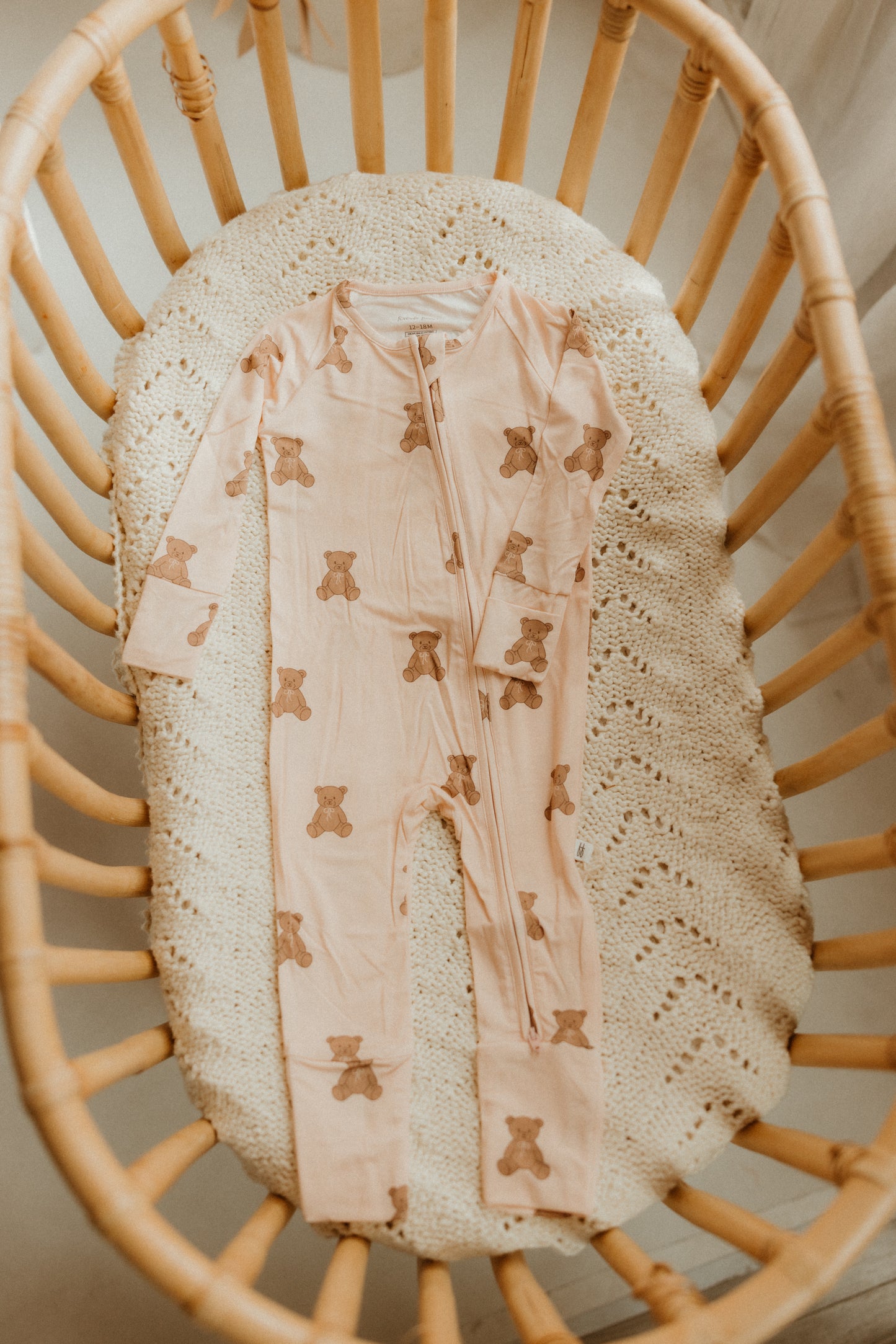 BAMBOO ZIP PJ | Teddy