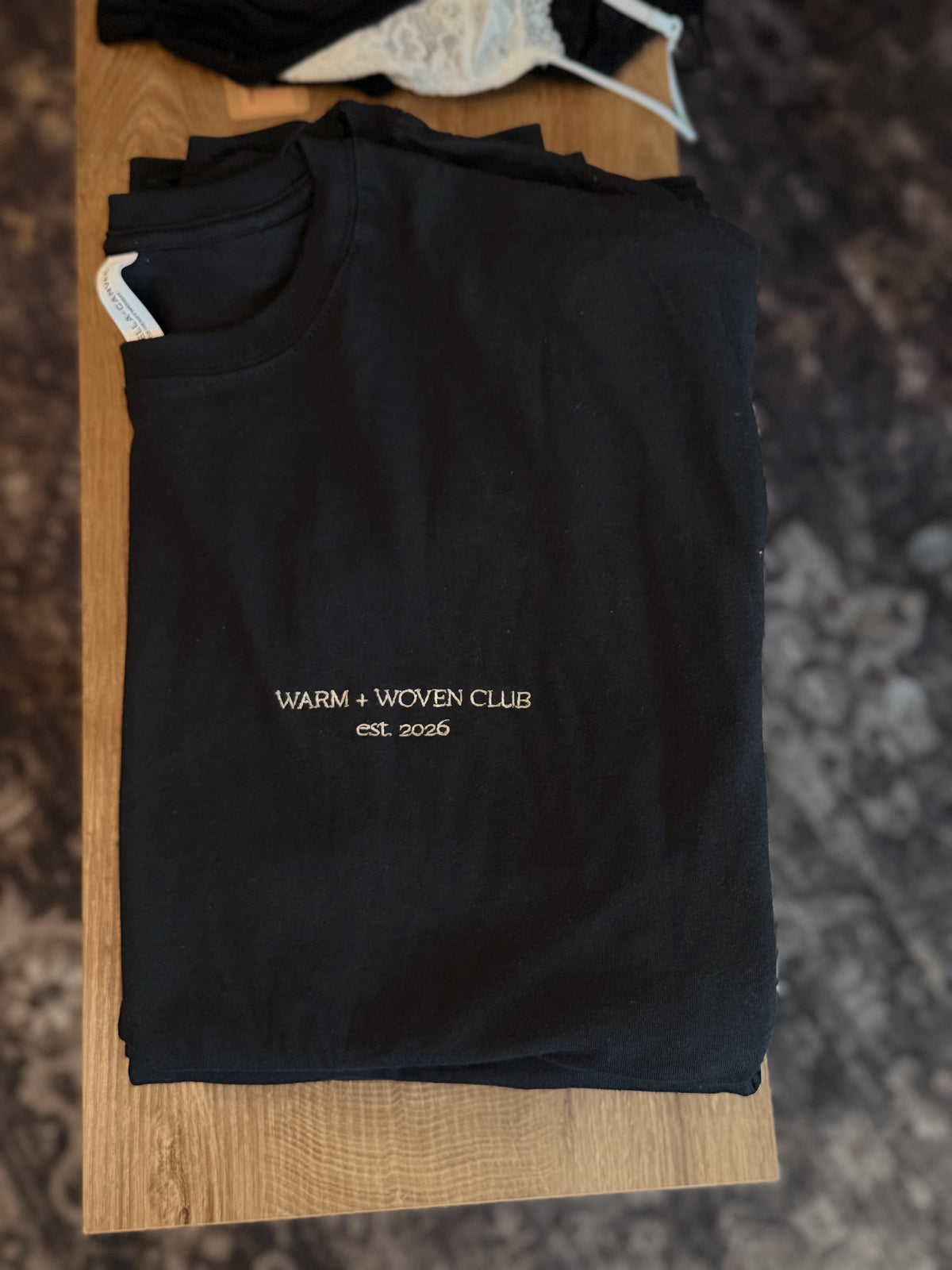 THE WARM + WOVEN BOXY MENS TEE