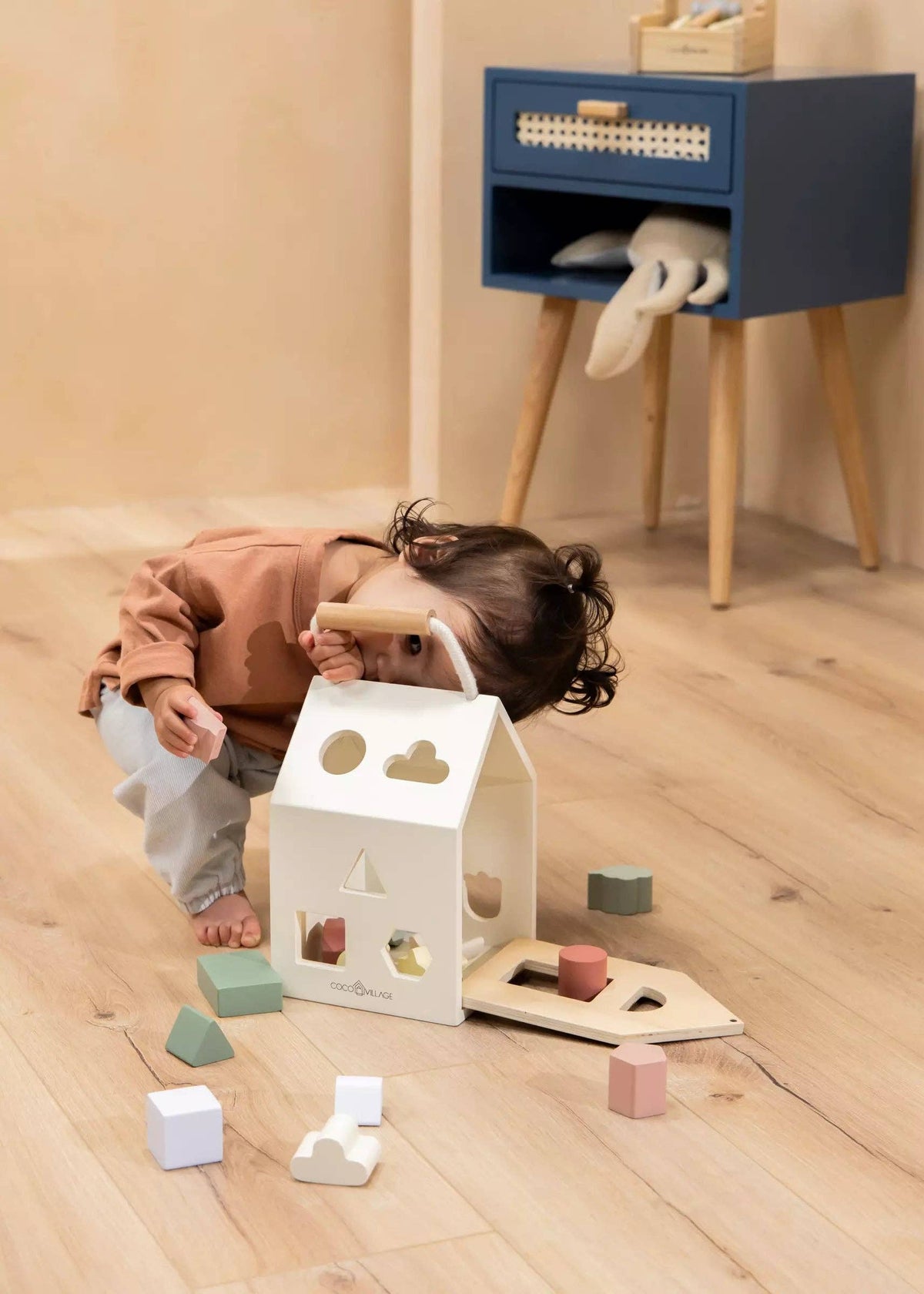 THE WOODEN SHAPES SORTING HOUSE