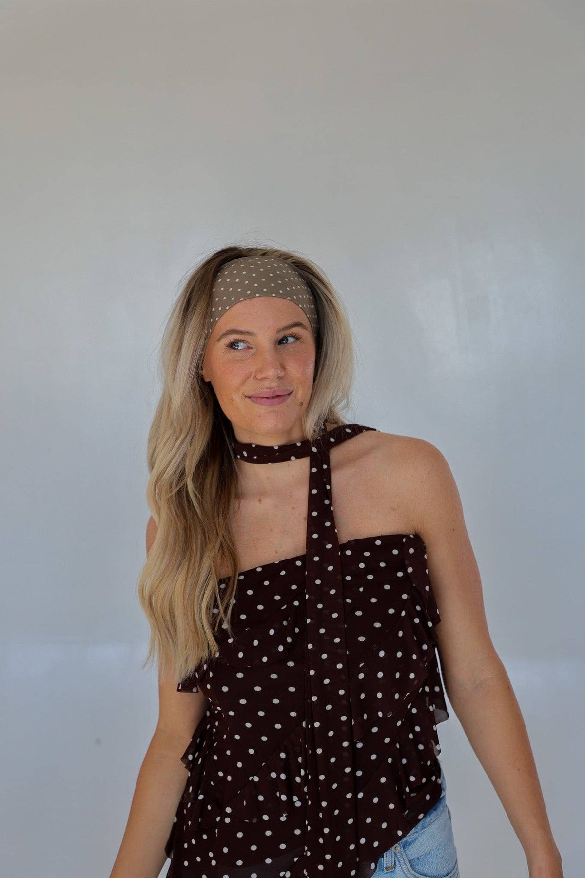 THE POLKA DOT SOFT HEADBAND
