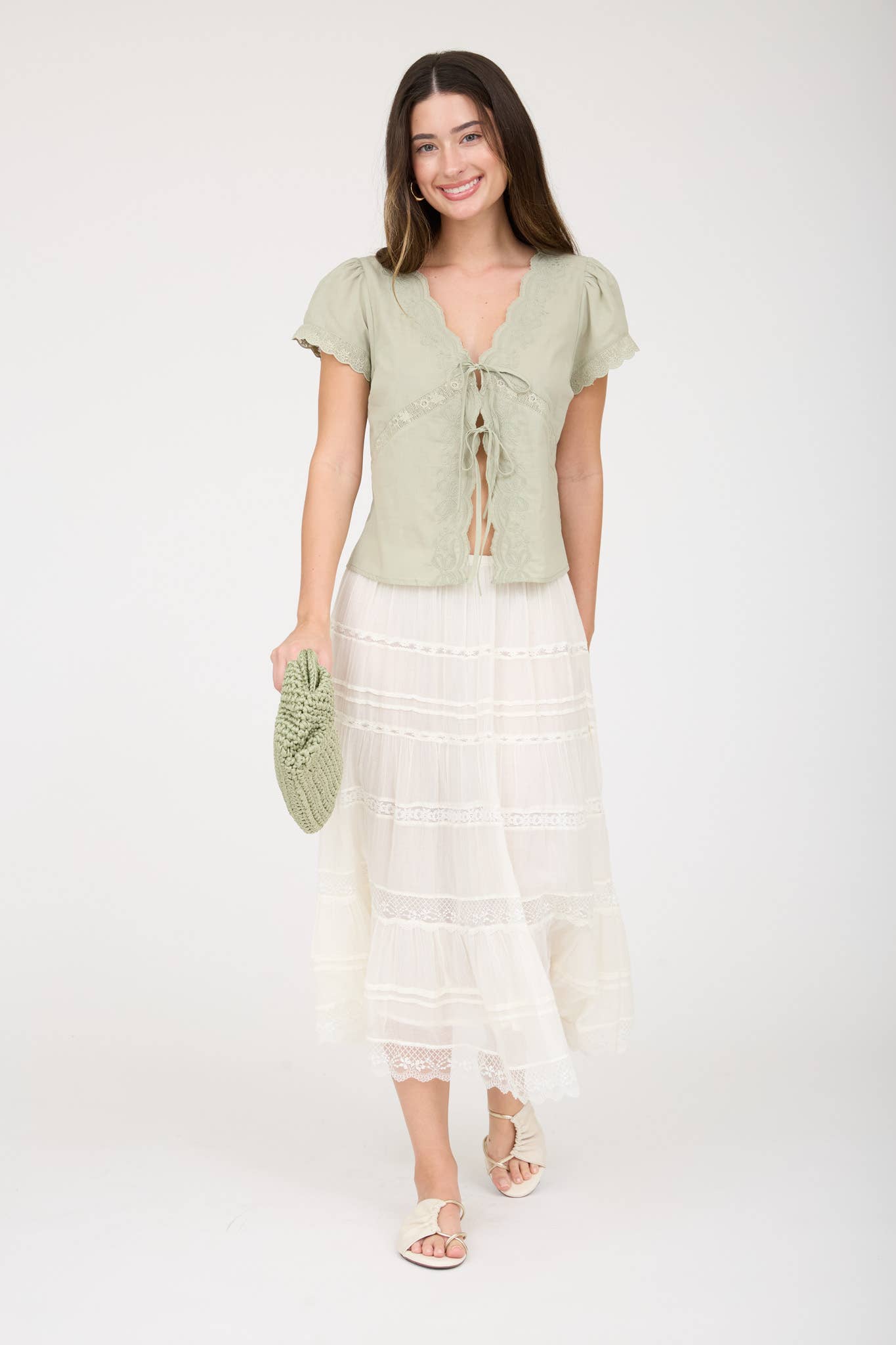 THE LAUREL TIE TOP