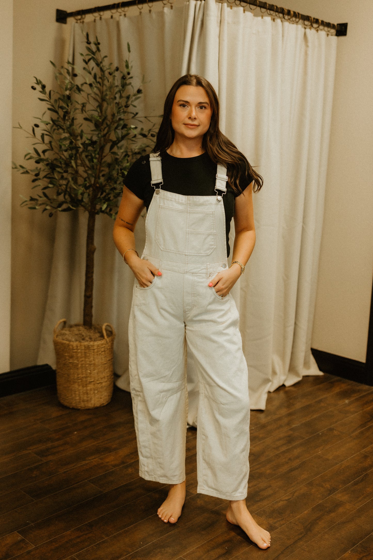 THE IVORY LANE OVERALLS
