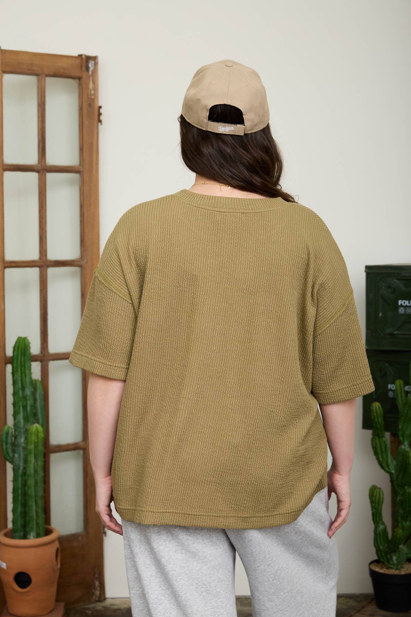 THE OLIVE STREET RIBBED TOP
