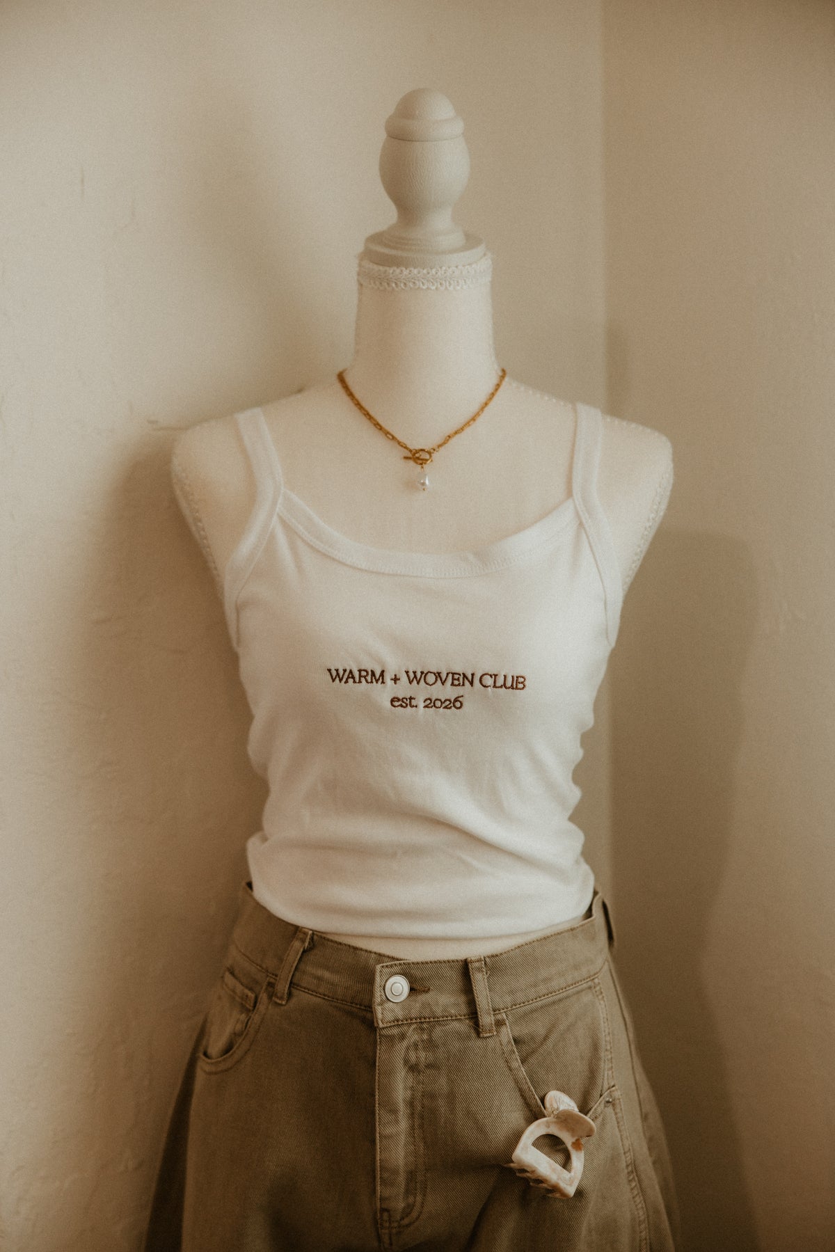 THE WARM + WOVEN TANK