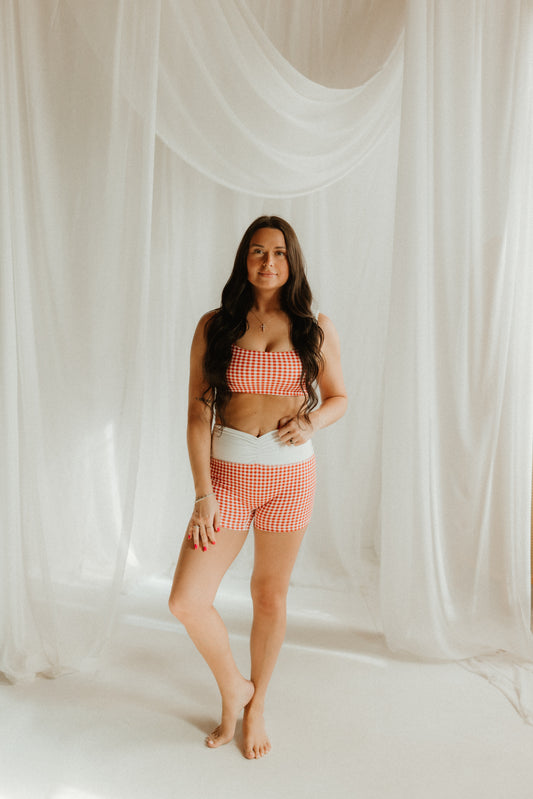 THE PICNIC SCRUNCH BRA