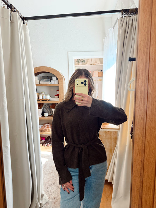 THE MAYCEE BELTED JACKET