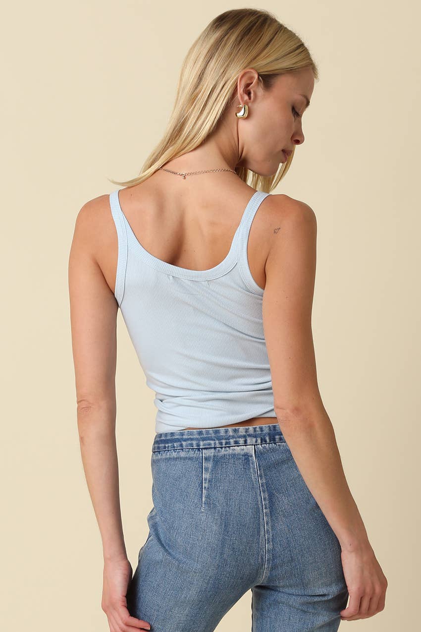 THE EVERYDAY RIBBED TANK