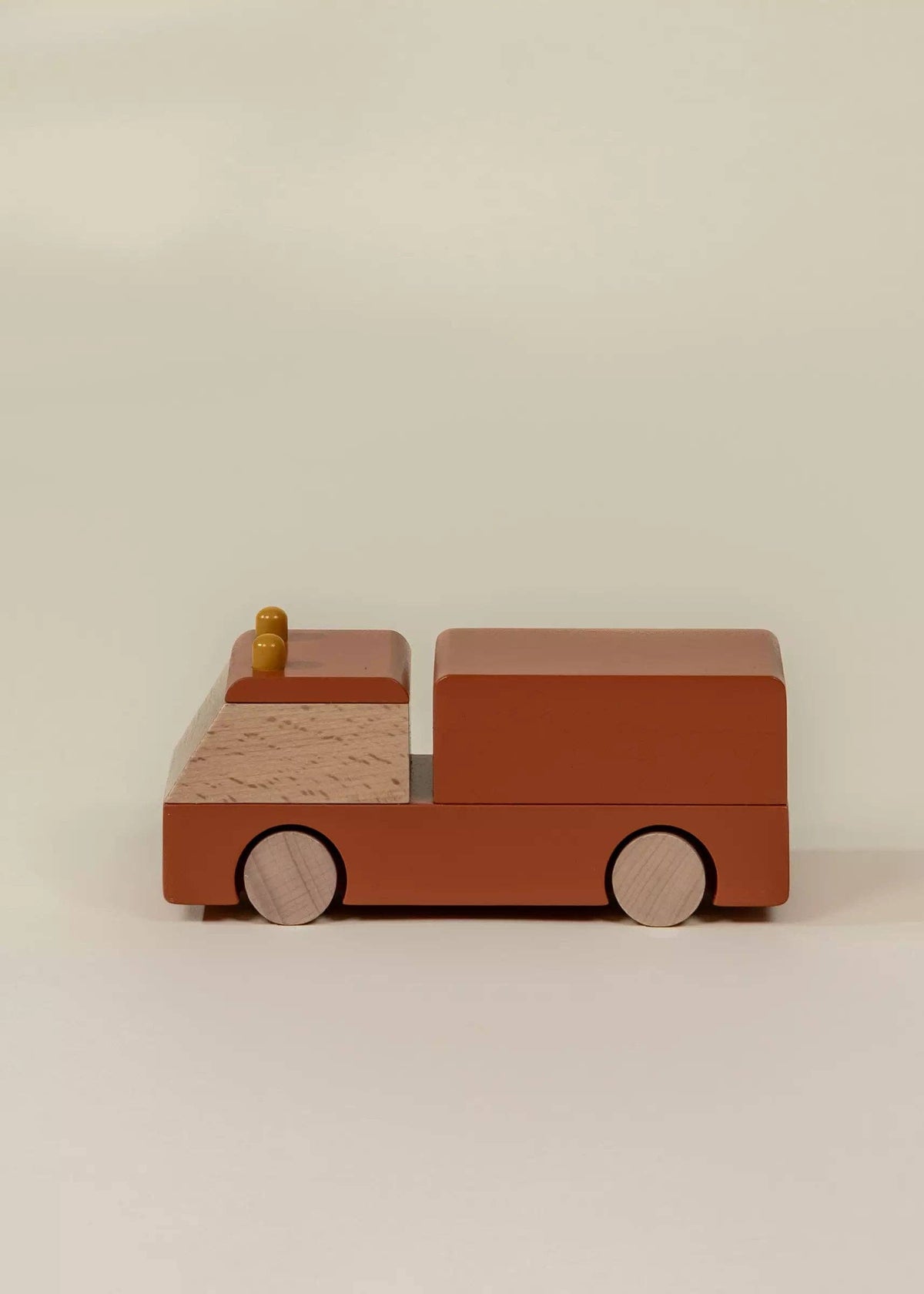 THE WOODEN VEHICLE - FIRE TRUCK