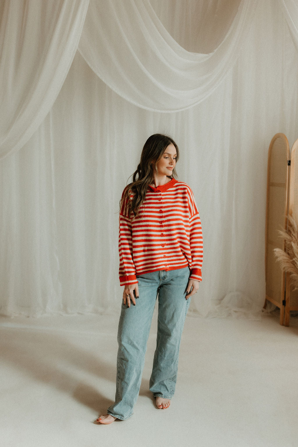 THE STRIPE CARDIGAN