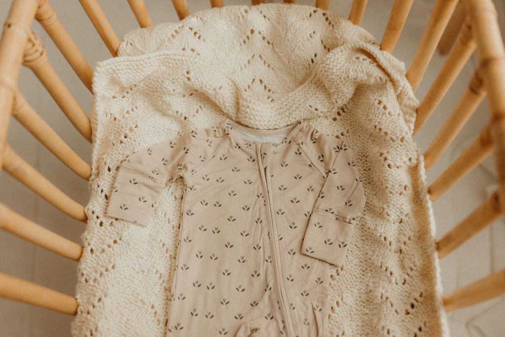 BAMBOO ZIP PJ | Flora