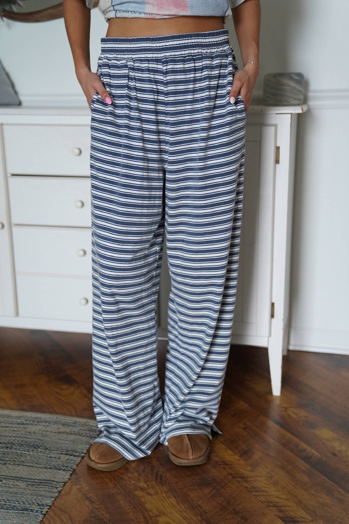 THE MARLOW STRIPE LOUNGE SET