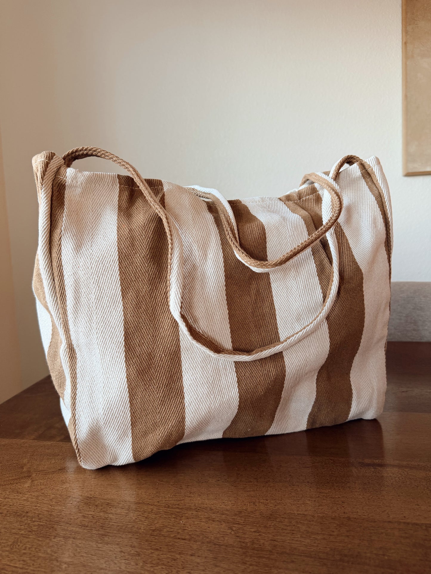 THE WOVEN WEEKEND TOTE