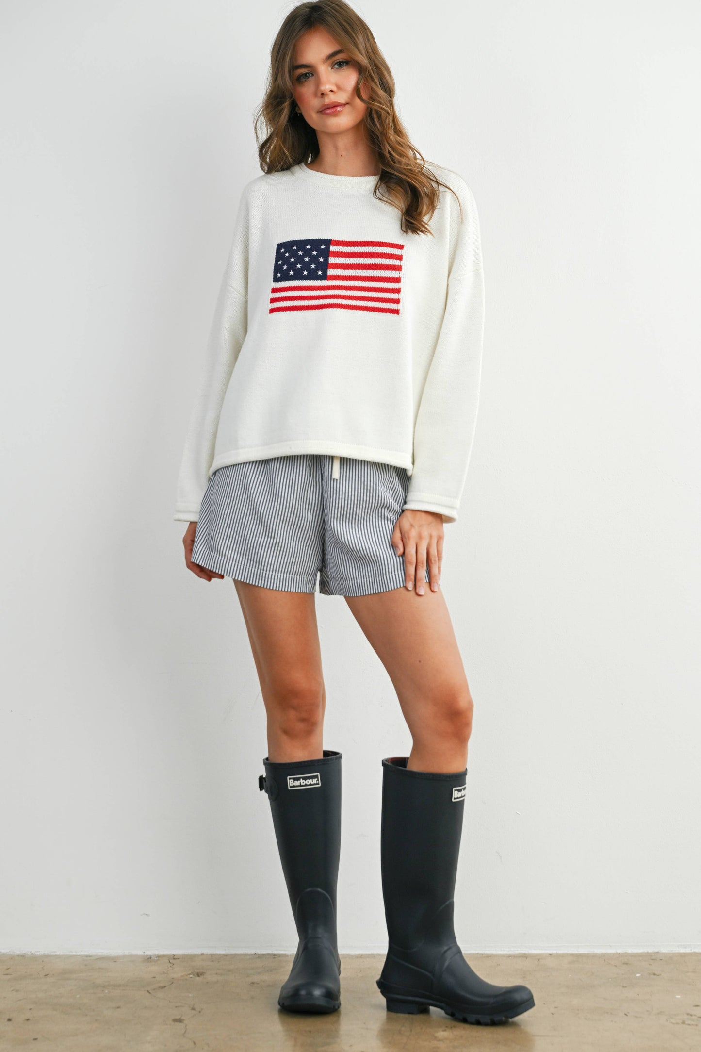 THE EVERYDAY STRIPED SHORT