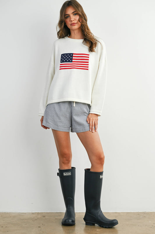 THE EVERYDAY STRIPED SHORT