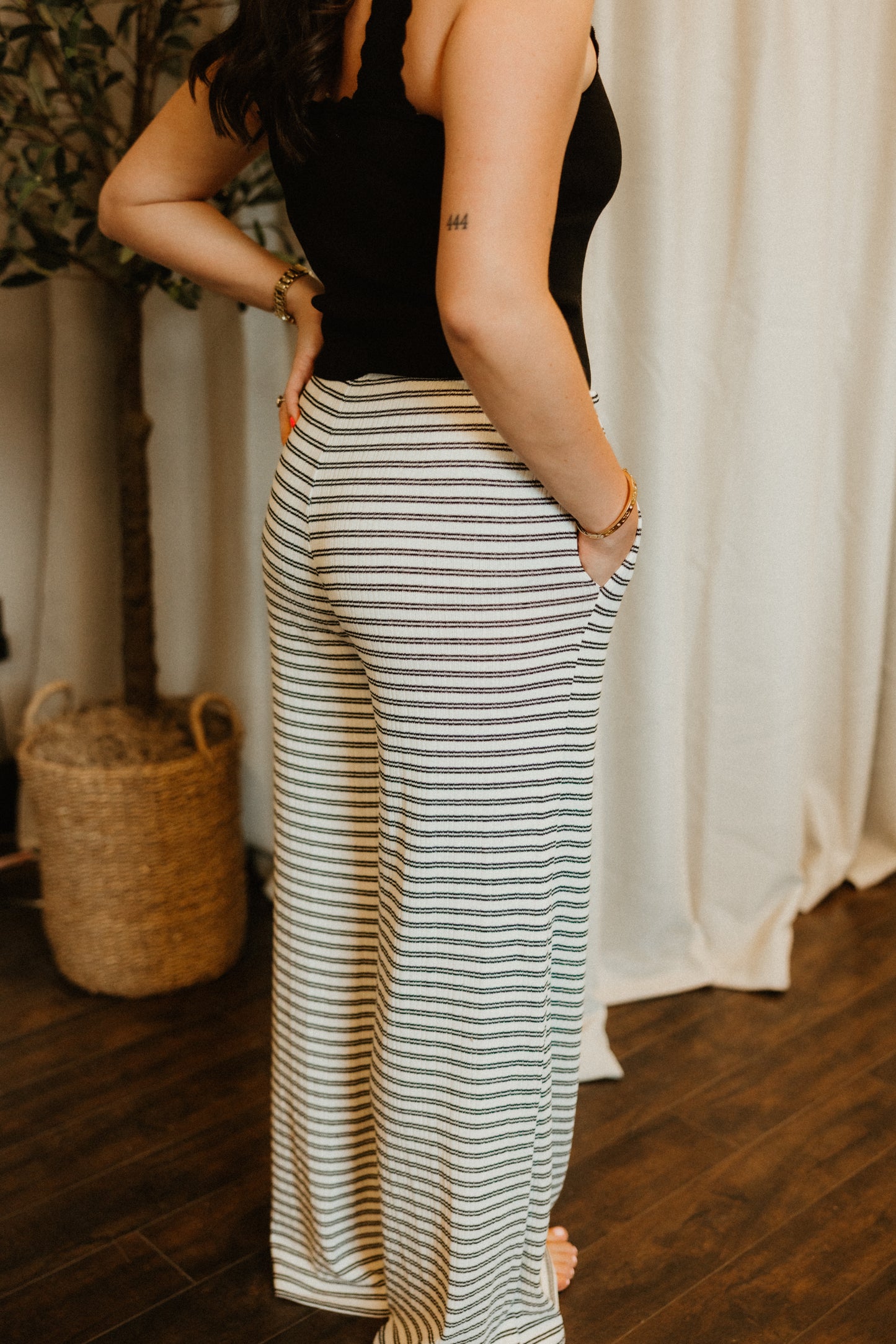 THE SOHO STRIPE LOUNGE PANT