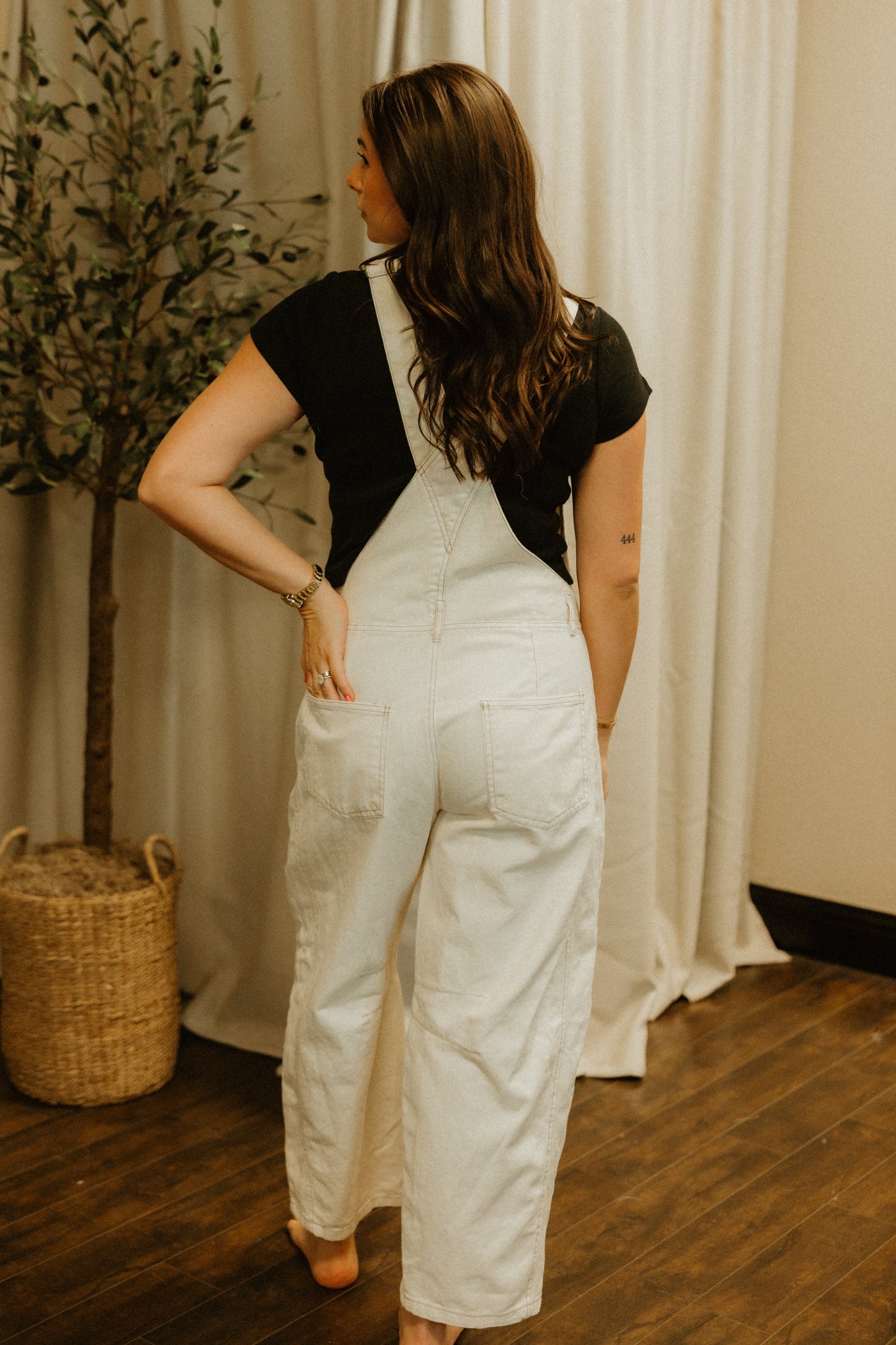 THE IVORY LANE OVERALLS
