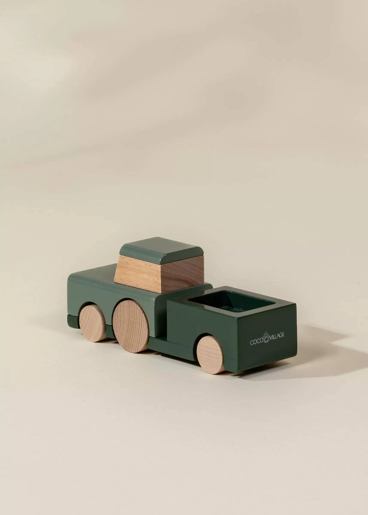 THE WOODEN VEHICLE - FARM TRACTOR