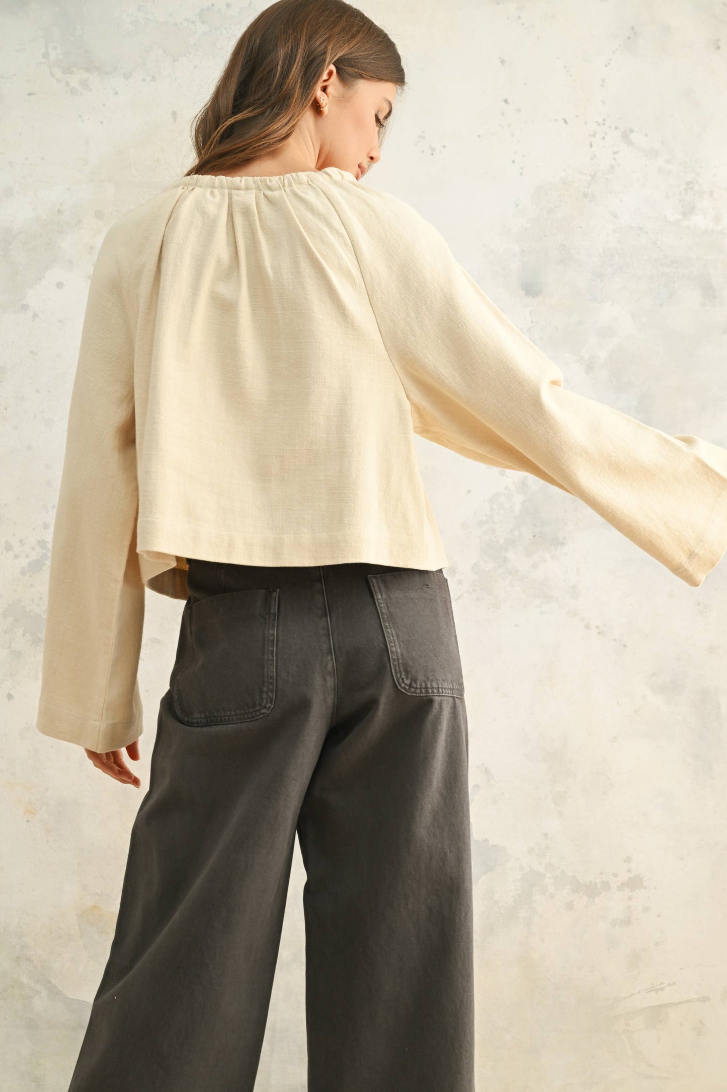 THE SEABROOK TIE TOP
