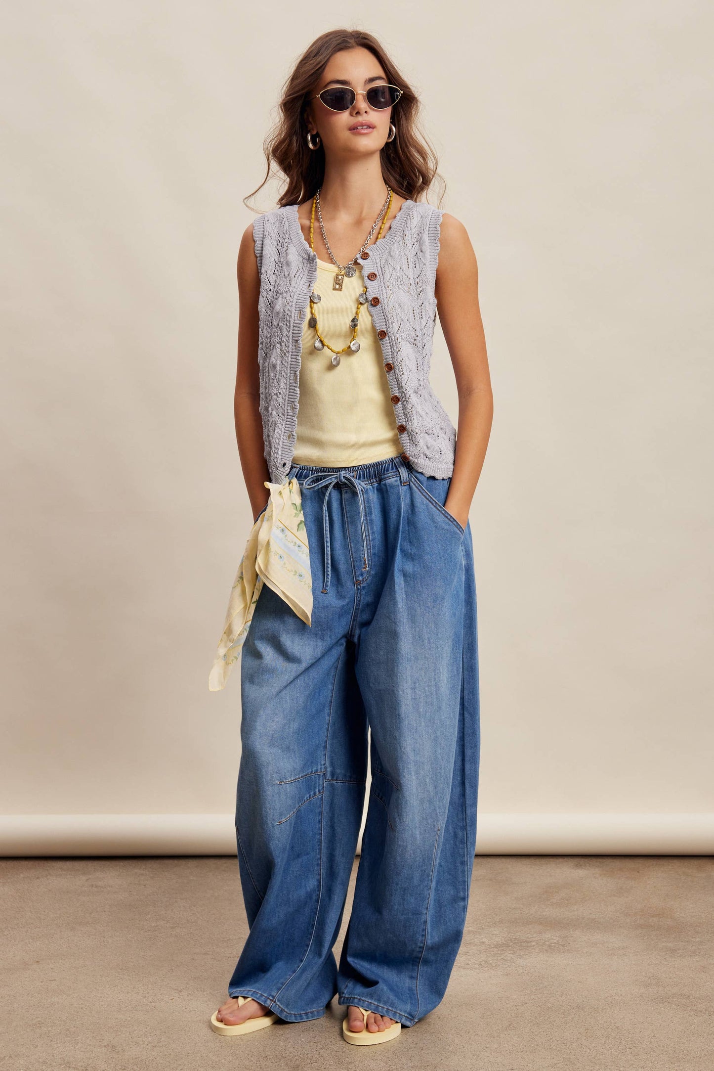 THE SAWYER PULL ON DENIM PANT