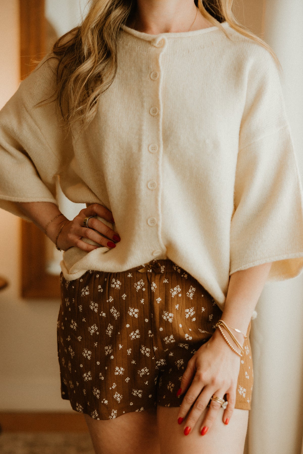 THE MEADOW FLORAL SHORTS