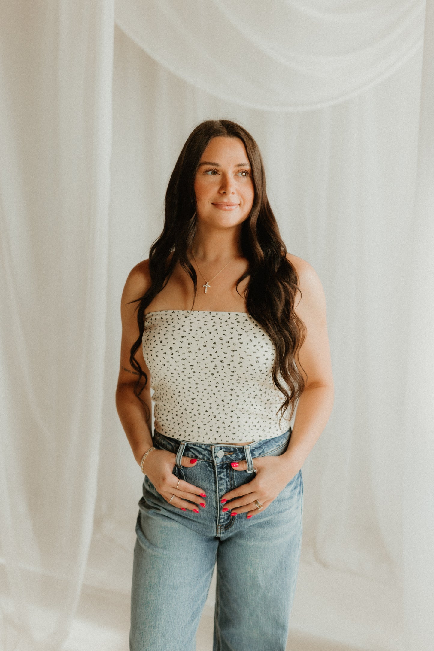 THE DAISY TUBE TOP