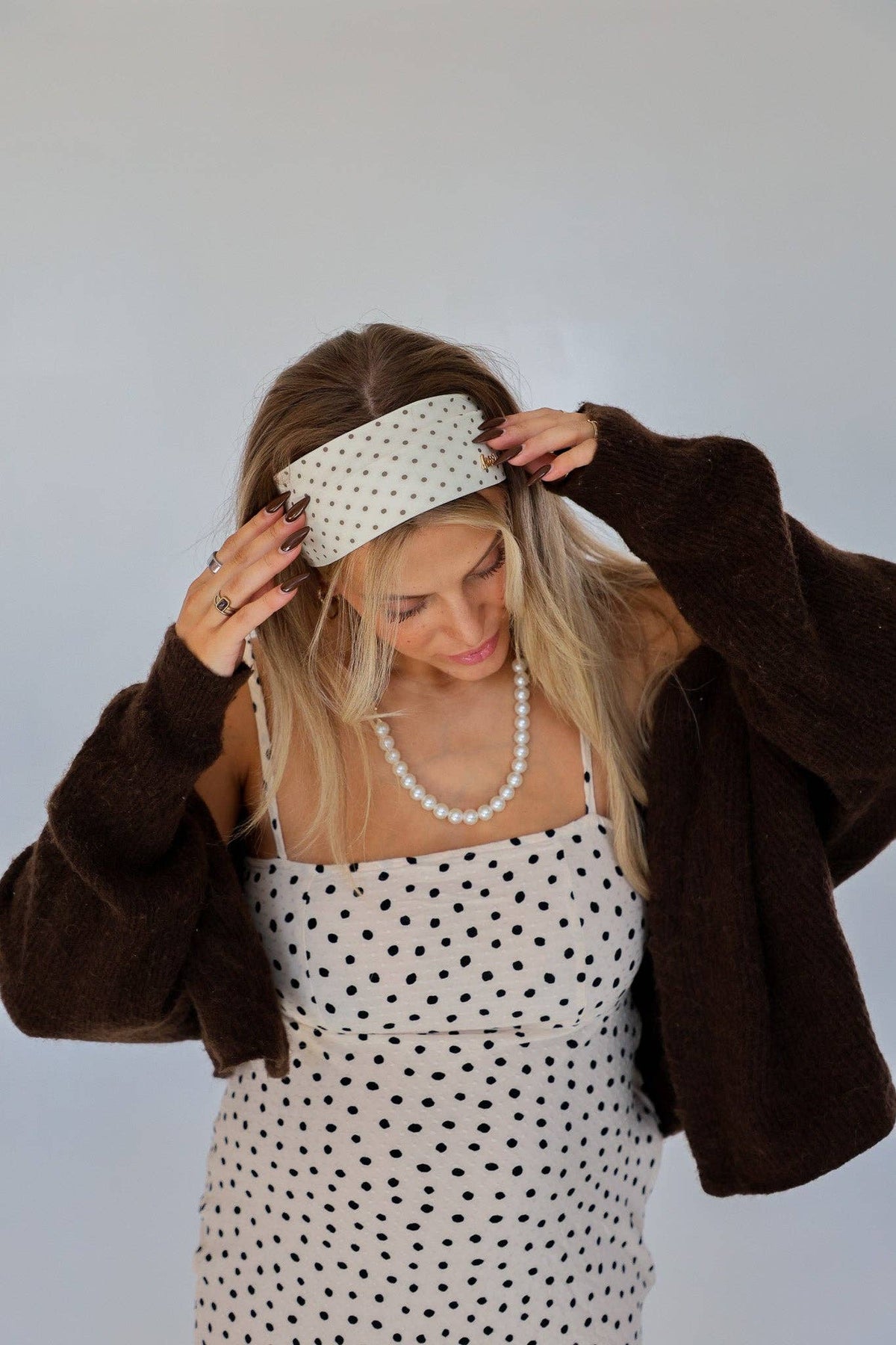 THE POLKA DOT SOFT HEADBAND