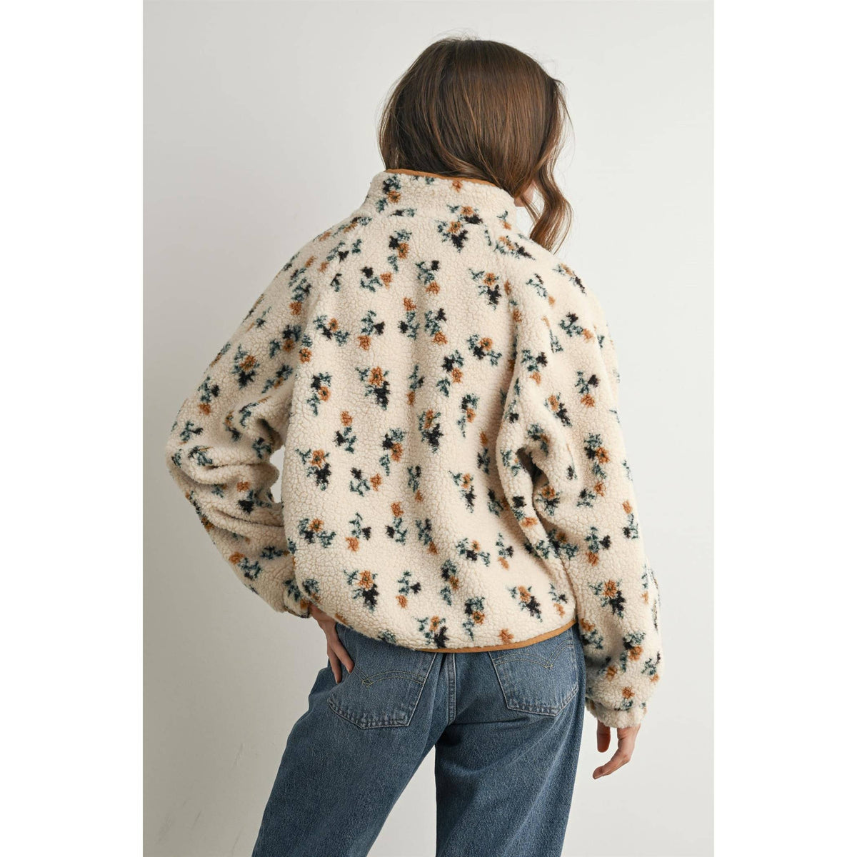 THE FLEECE BUTTON UP