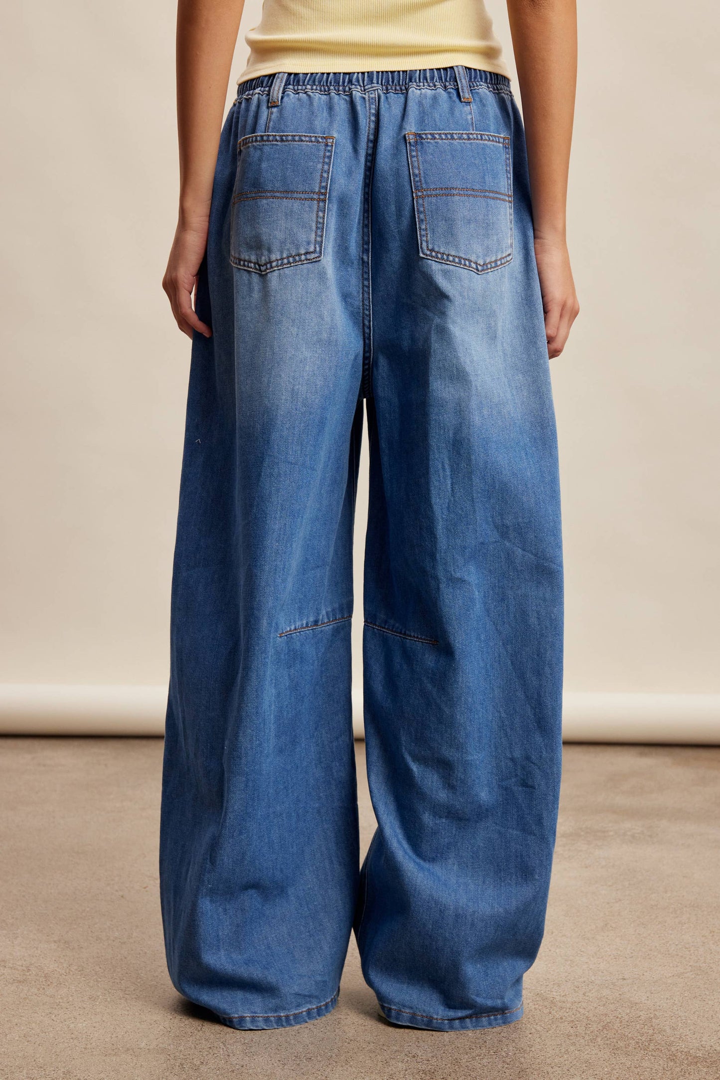 THE SAWYER PULL ON DENIM PANT