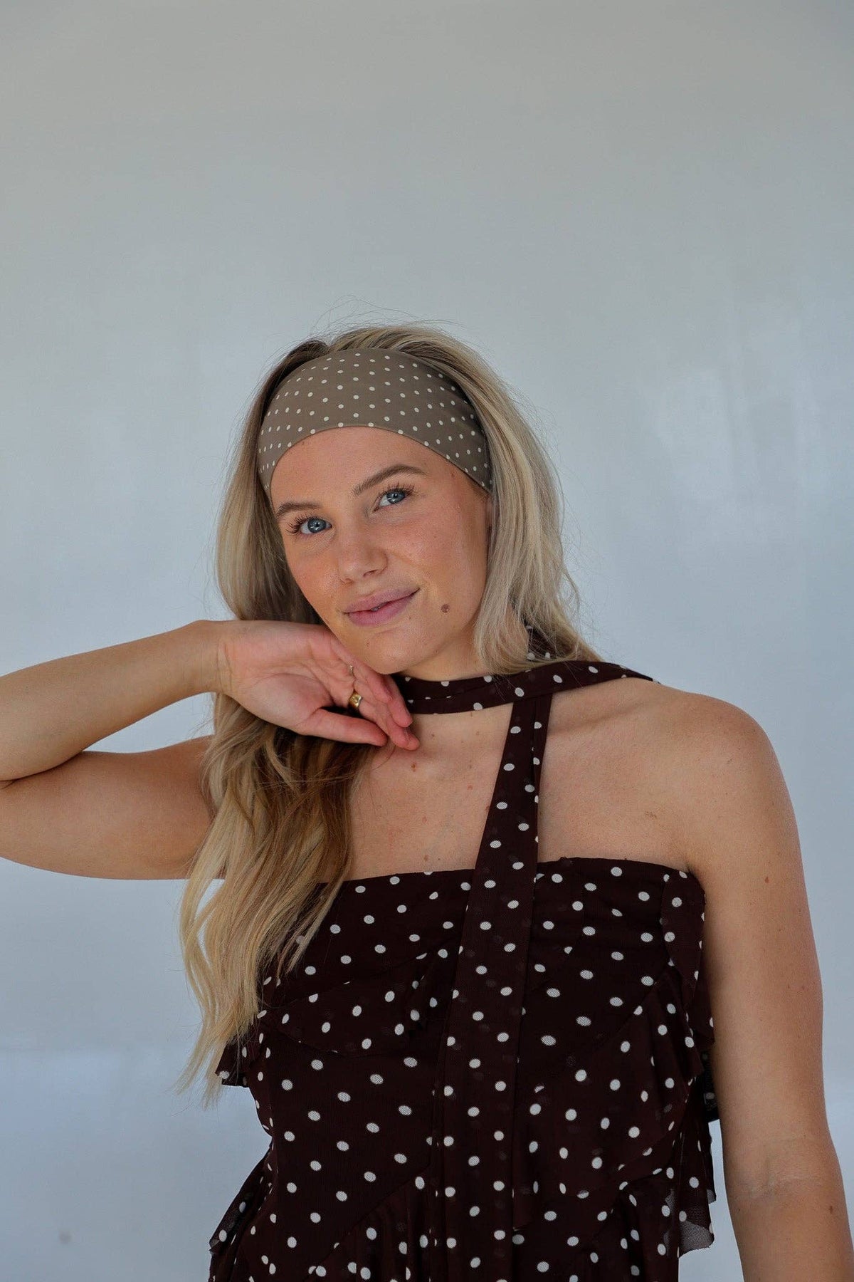 THE POLKA DOT SOFT HEADBAND