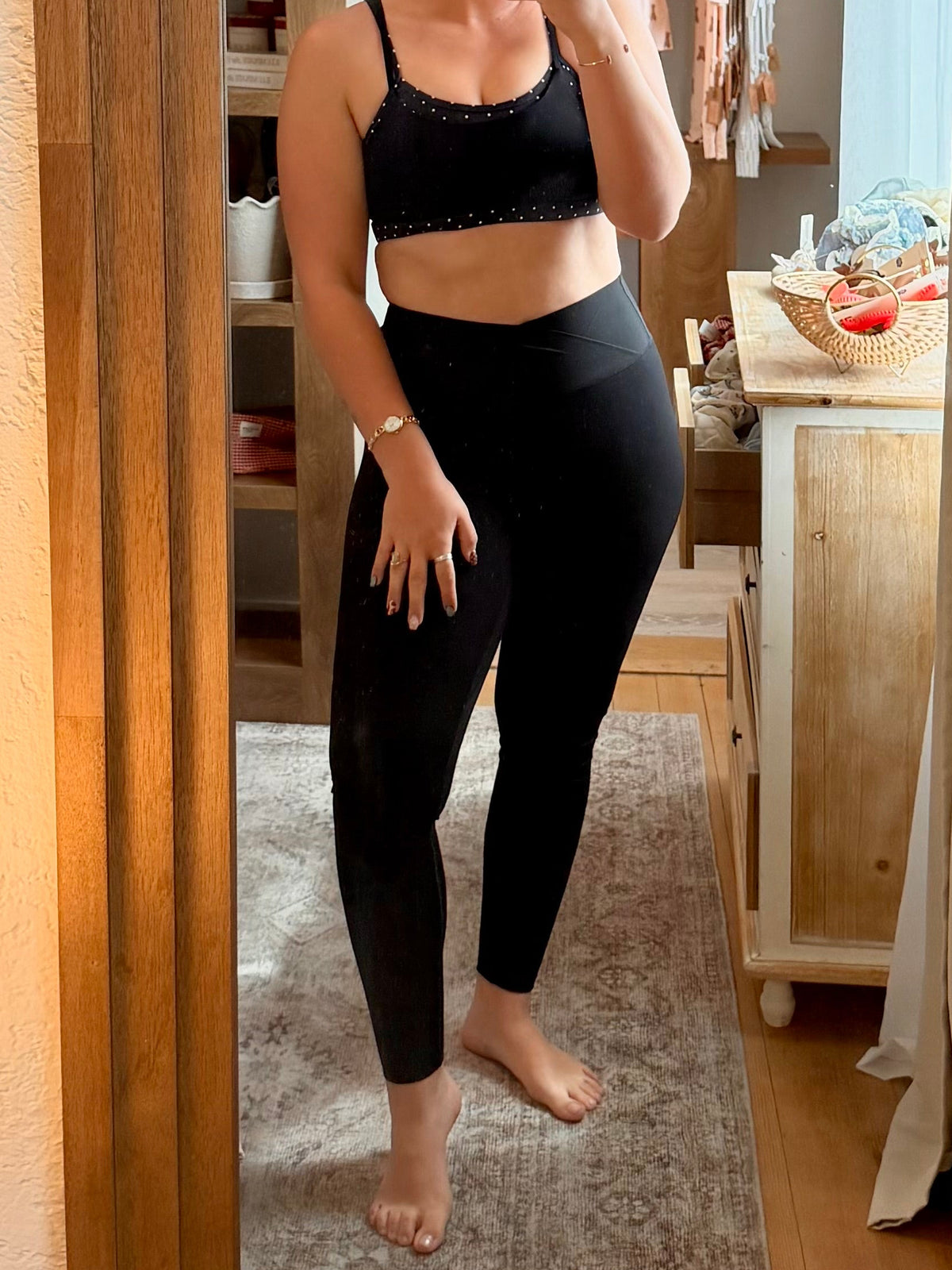 THE CROSSOVER ALIGNED LEGGING