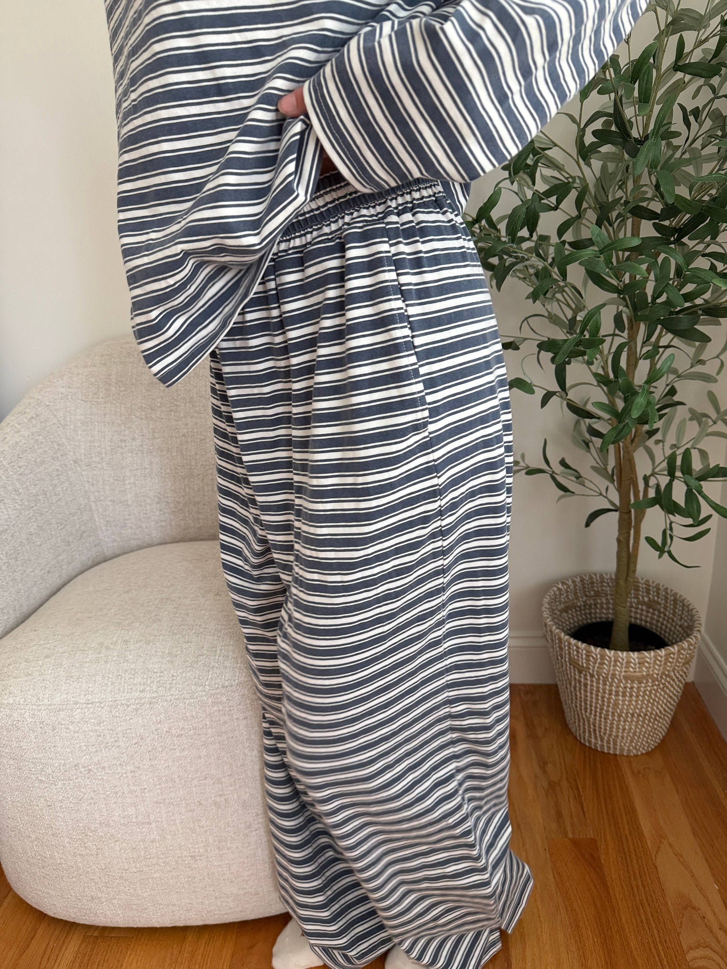 THE MARLOW STRIPE LOUNGE SET