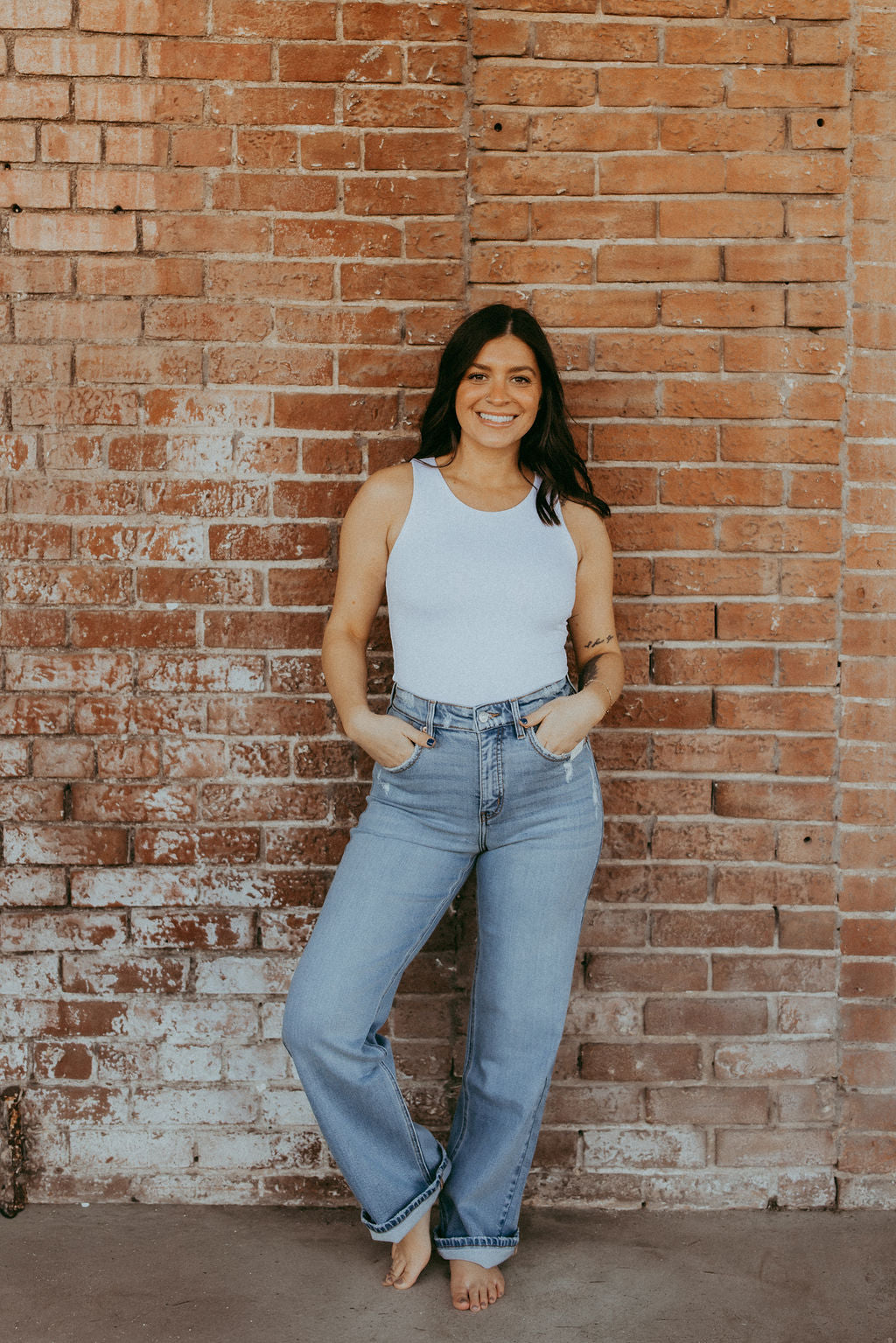 THE MILLER JEAN - HIGH RISE STRAIGHT (stretch)