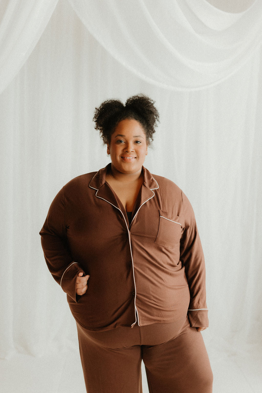 THE BROWN SUGAR PJ SET