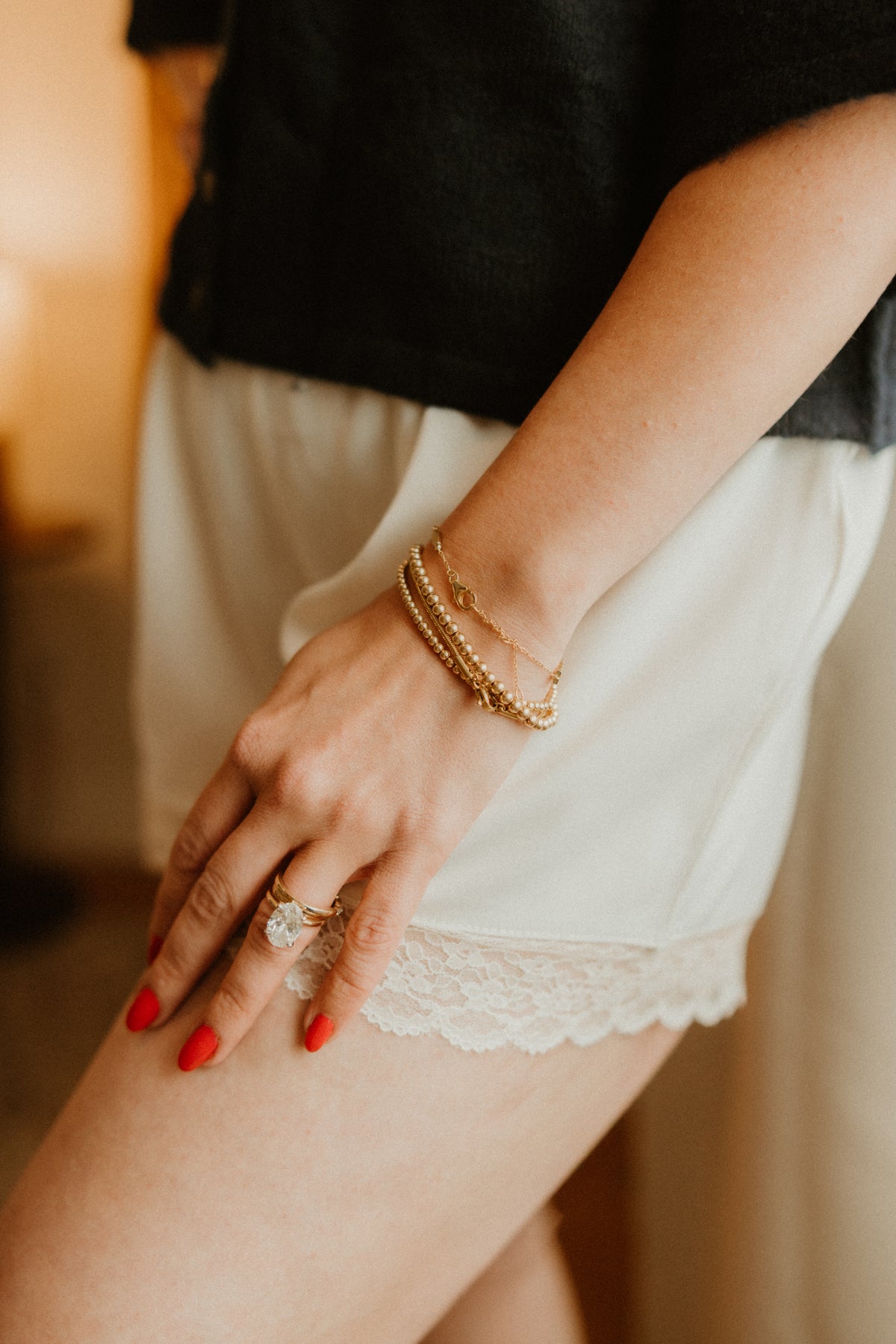 THE COLETTE LACE SHORT