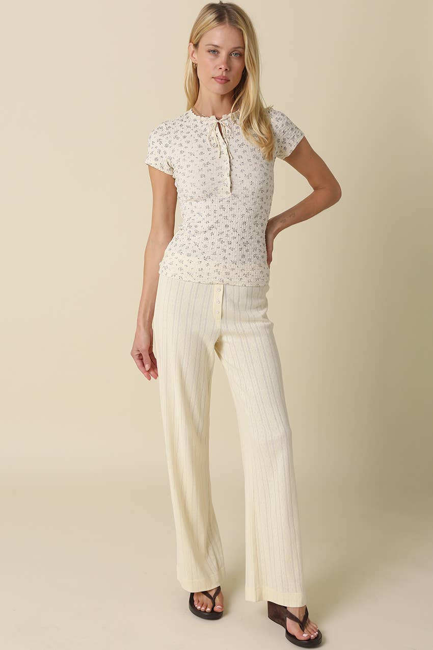 THE POINTELLE LOUNGE PANT