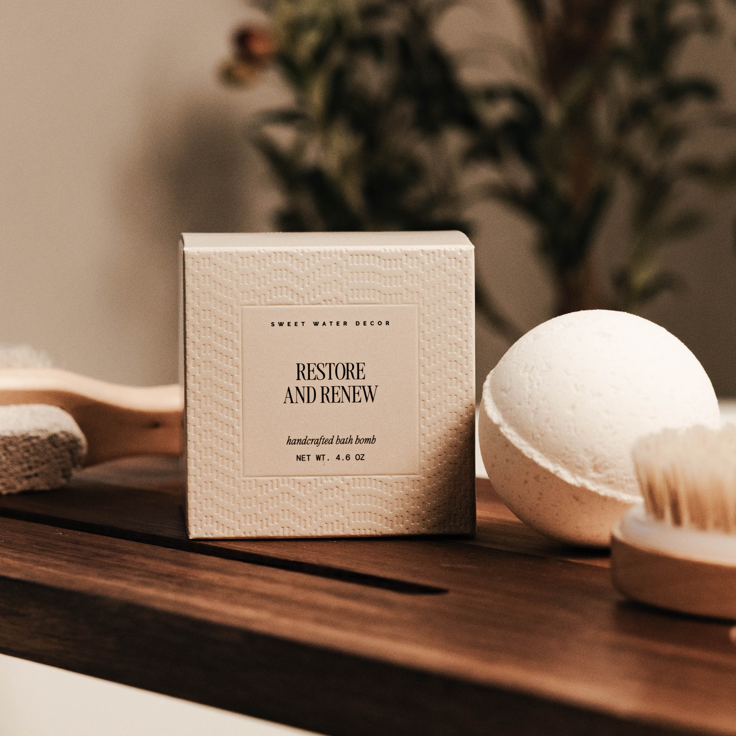 BATH BOMB | RESTORE + RENEW 4.6oz