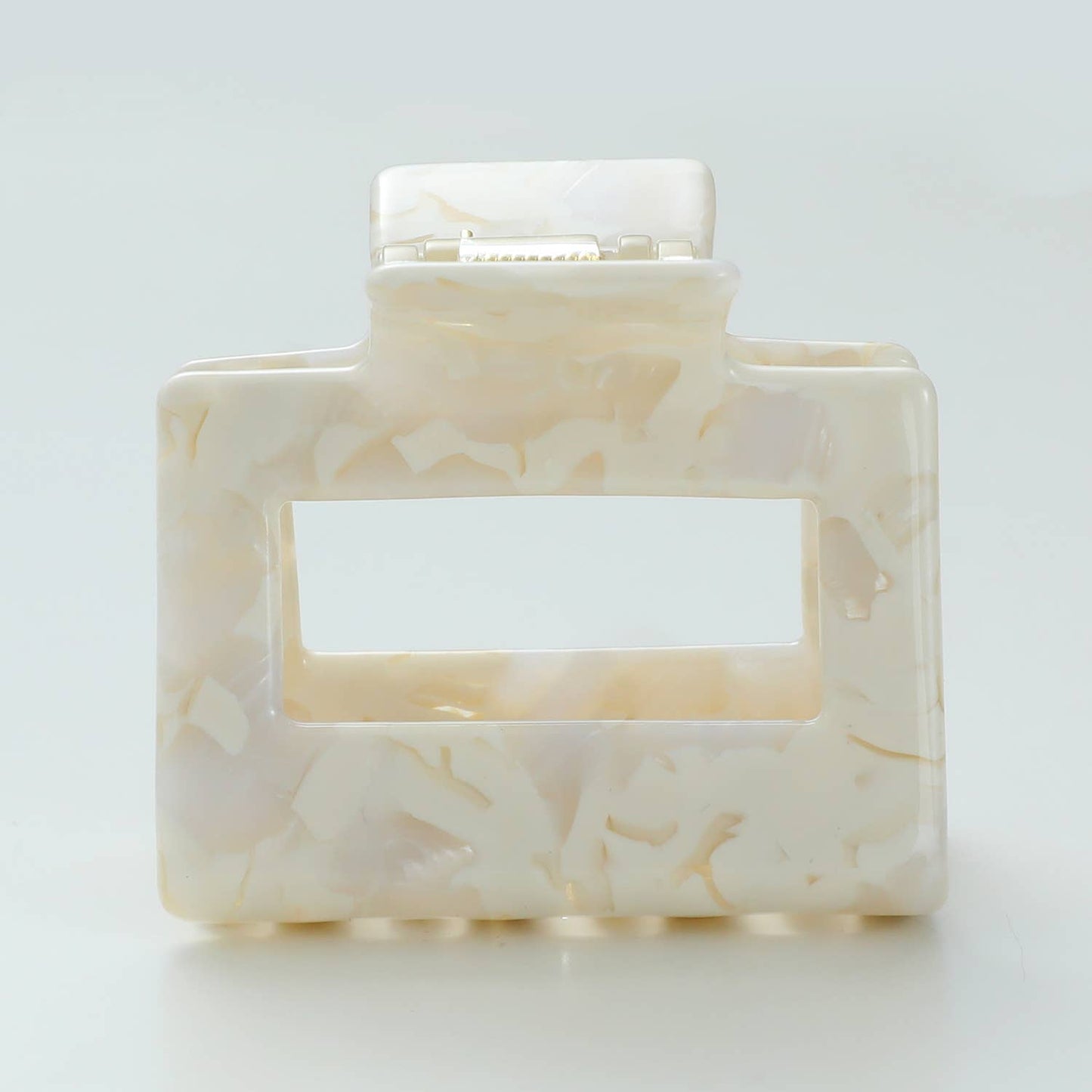 THE IVORY MARBLE CLAW CLIPS