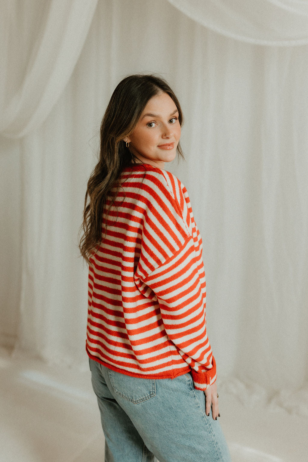THE STRIPE CARDIGAN