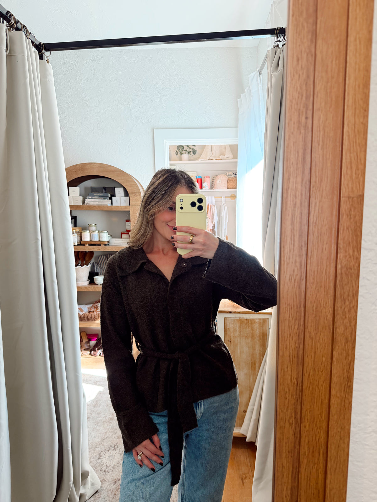 THE MAYCEE BELTED JACKET