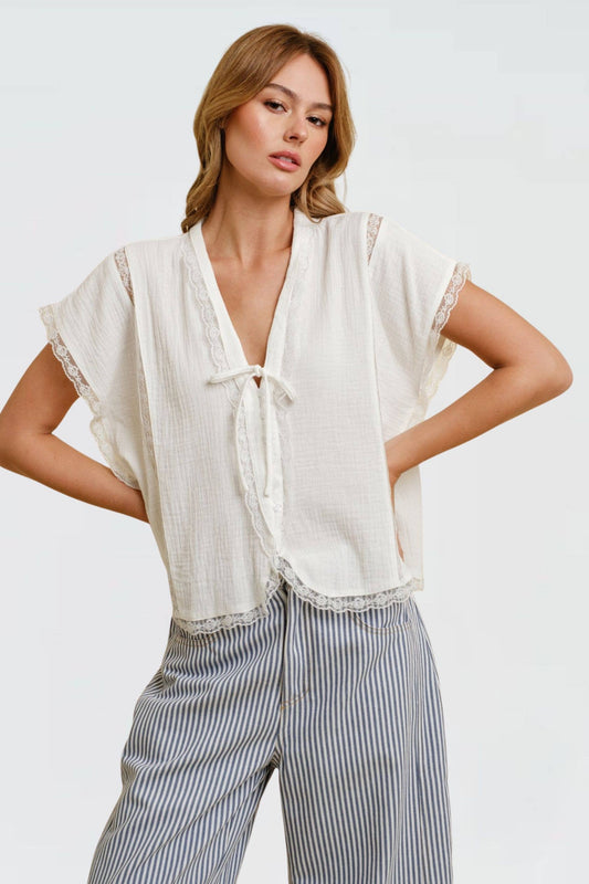THE CELESTE LACE TOP