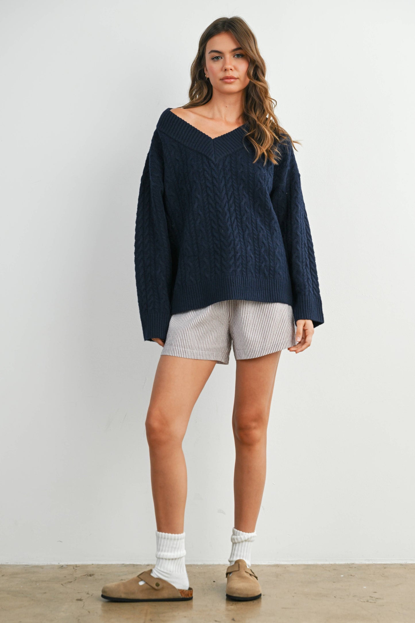 THE EVERYDAY STRIPED SHORT