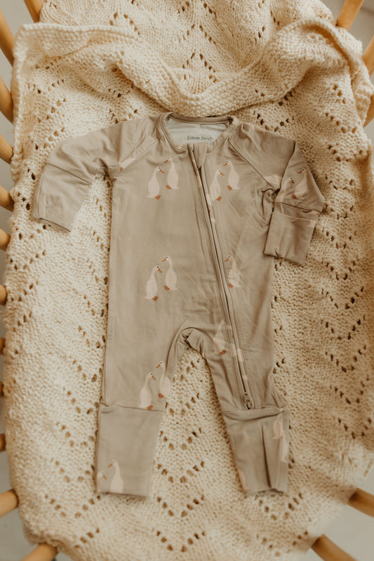 BAMBOO ZIP PJ | Silly Goose