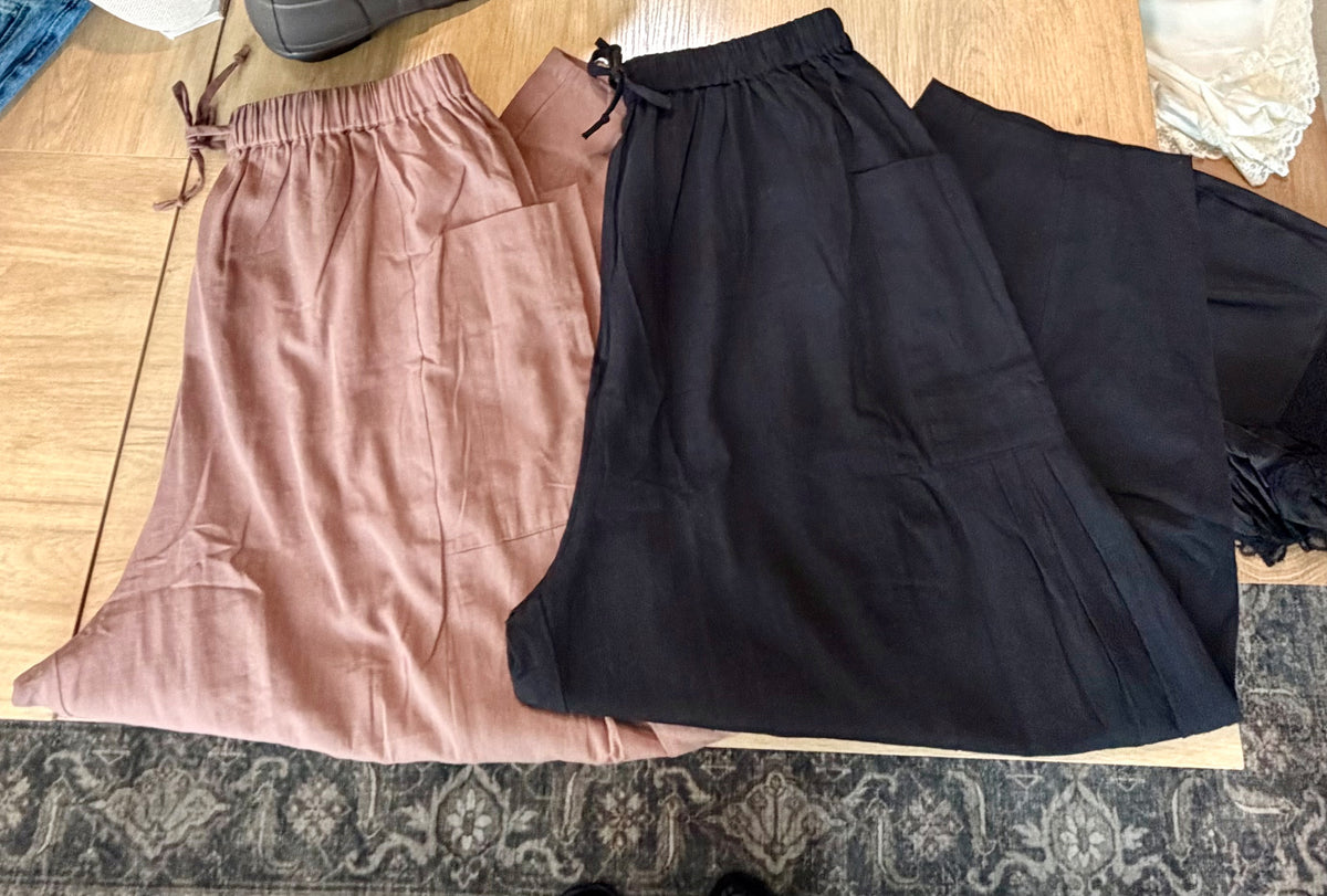 THE EFFORTLESS COTTON PANT