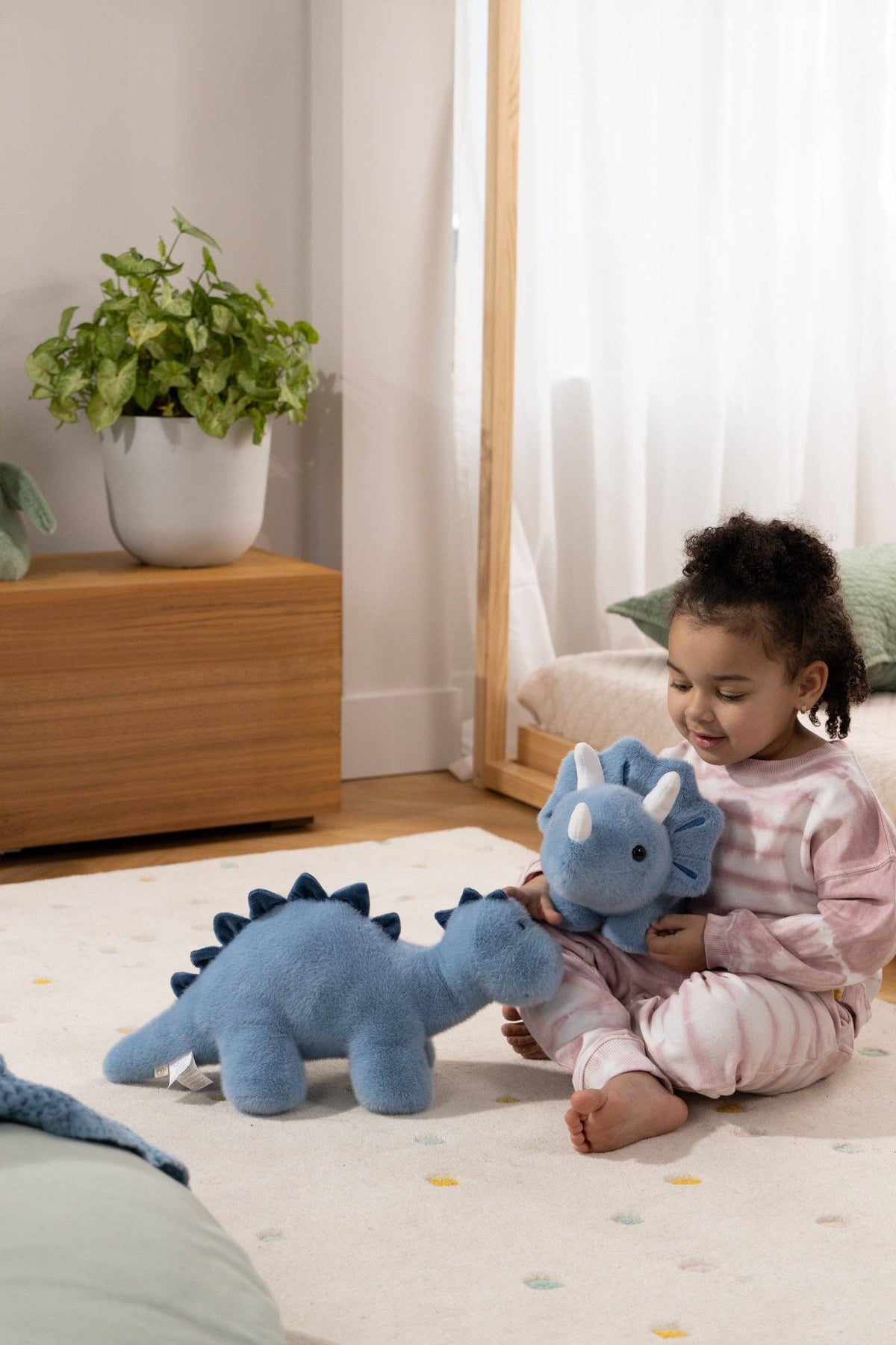 THE DINO PLUSH - BLUE DIPLODOCUS