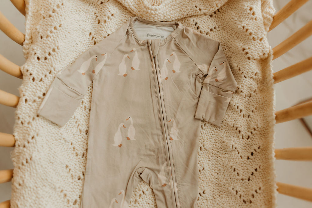 BAMBOO ZIP PJ | Silly Goose