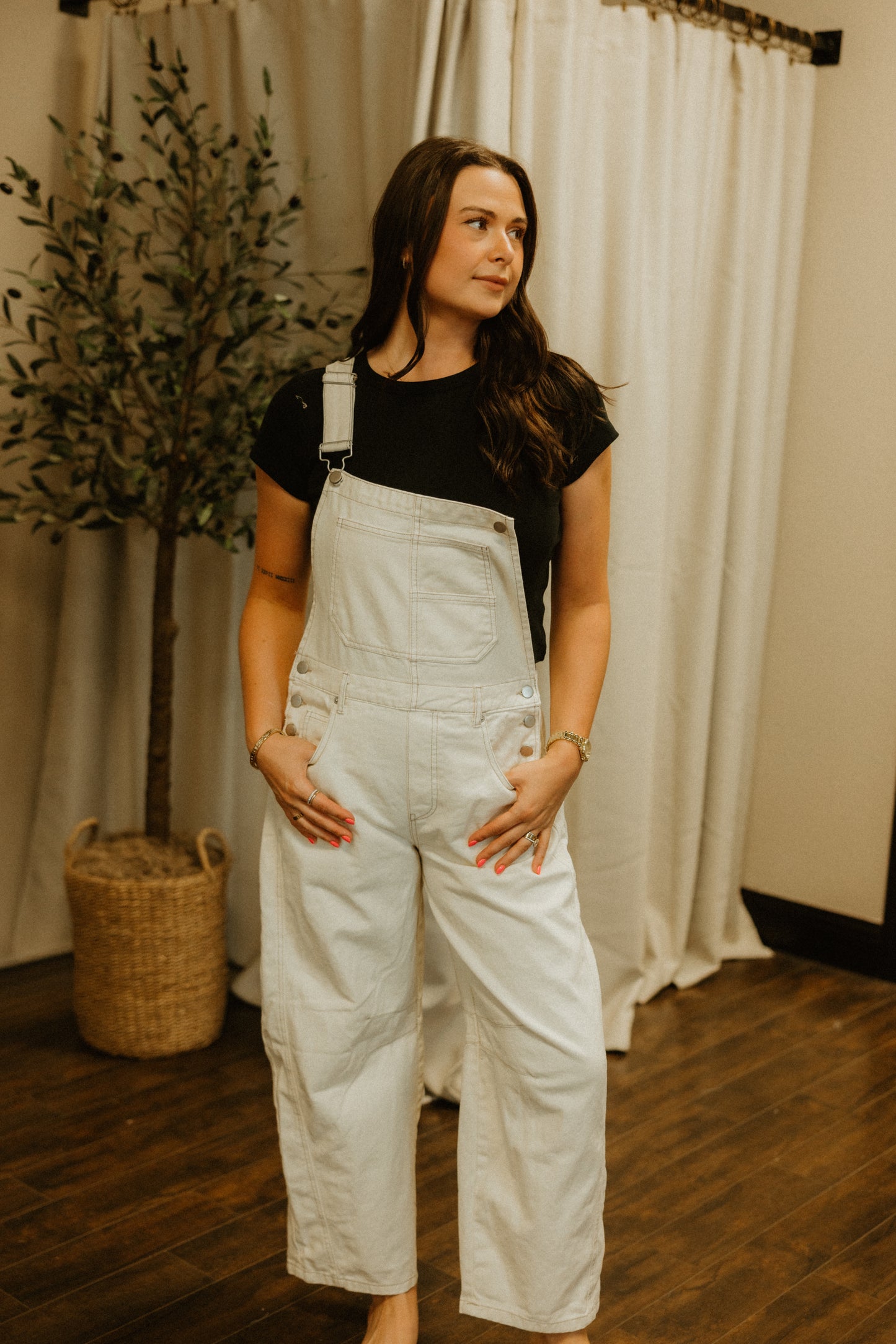 THE IVORY LANE OVERALLS